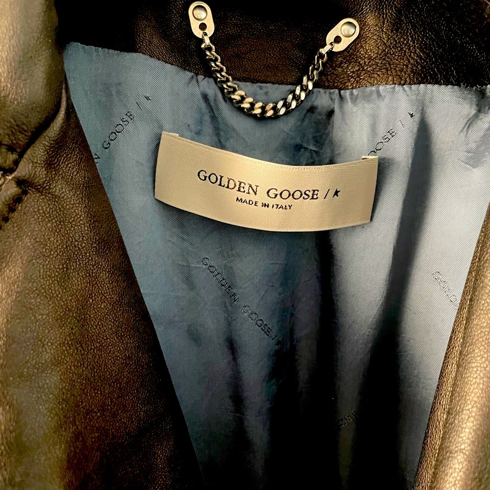 Golden Goose Leather Jacket